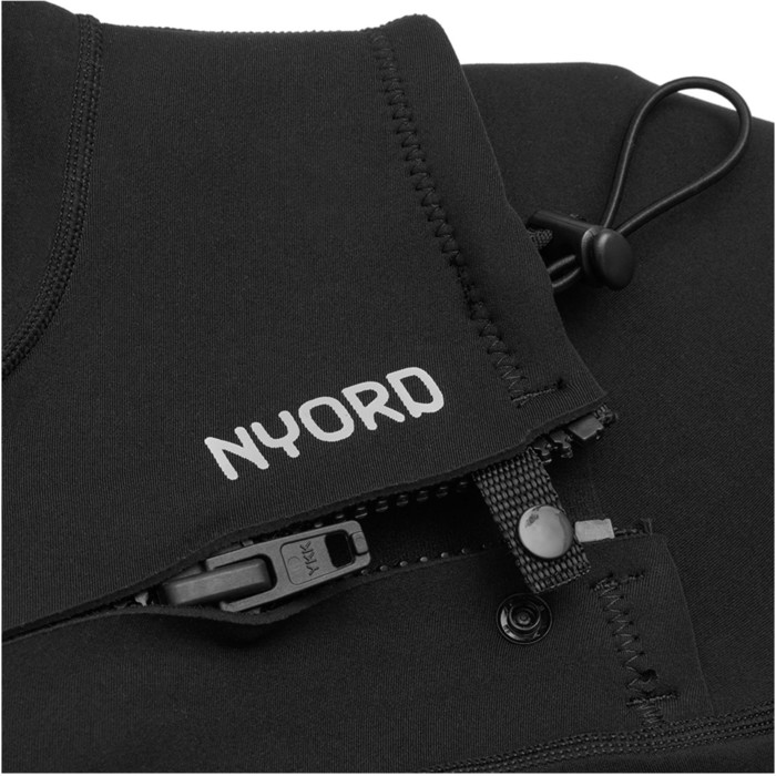 2023 Nyord Mens Tempus 2/2mm Chest Zip Shorty Wetsuit & 20L Dry Bag & Key Case Bundle MTEMP01 - Black
